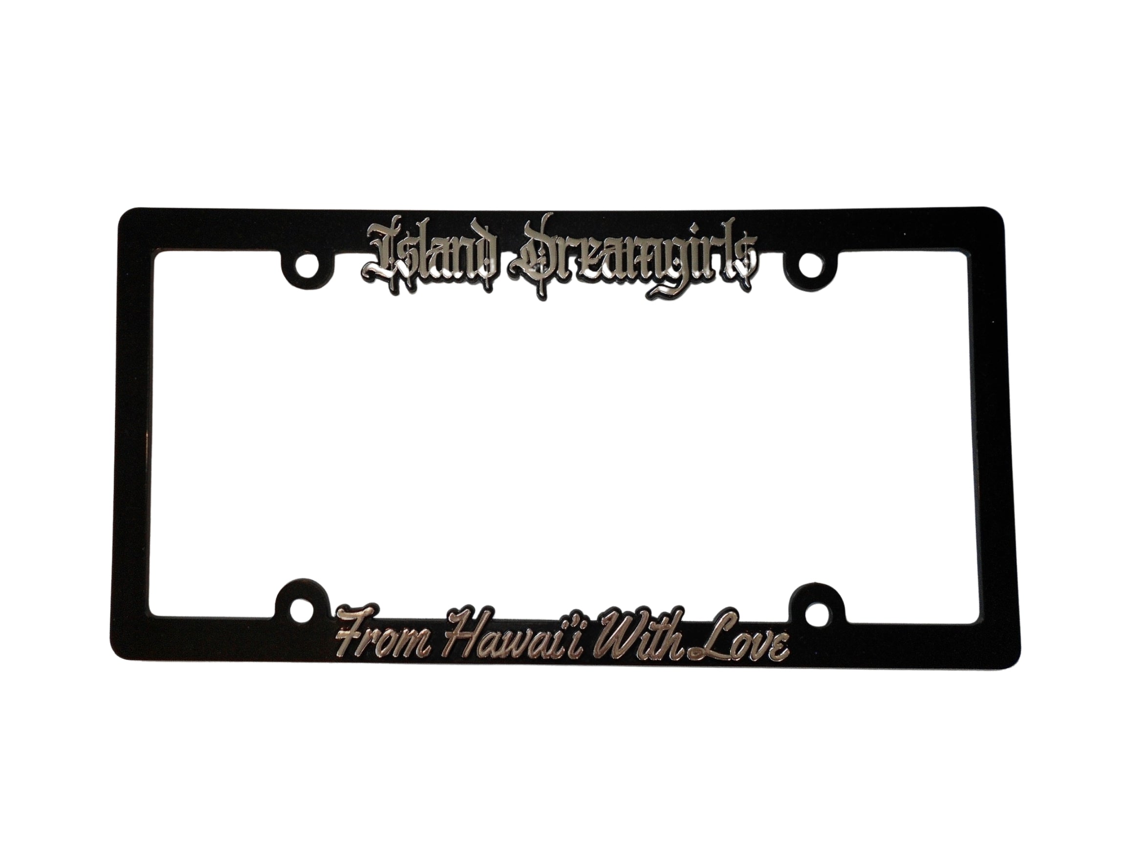 From Hawai'i With Love License Plate Cover